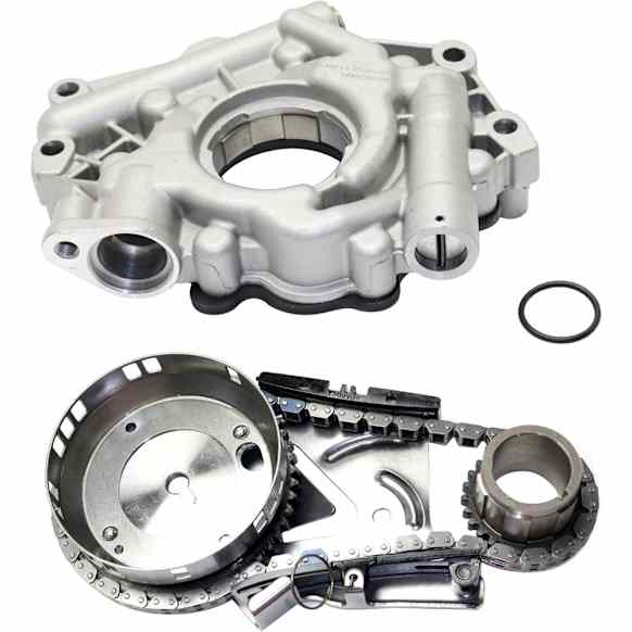 2005 Chrysler 300 - 2-Piece Kit Timing Chain Kit, enginevinname : H, OHV, HEMI, valvesperengine :16, With Tensioner, 5.7L 8Cyl,  Includes (1) Oil Pump and (1) Timing Chain Kit