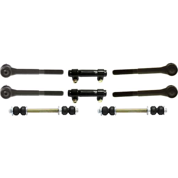 8-Piece Kit Front Suspension Kit, Includes (2) Tie Rod Adjusting Sleeve, (4) Tie Rod End and (2) Sway Bar Link
