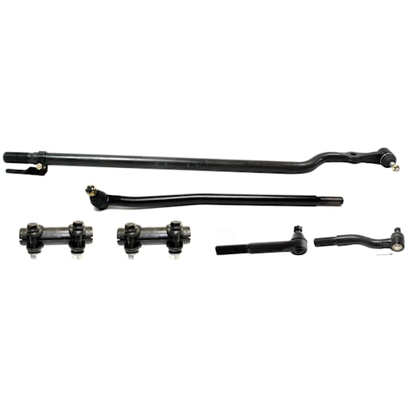 6-Piece Kit Tie Rod End, 4WD Includes (2) Tie Rod Adjusting Sleeve and (4) Tie Rod End