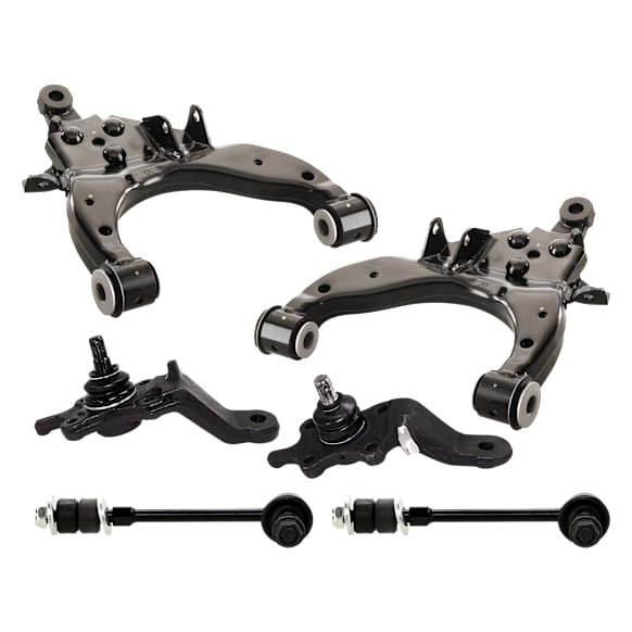 2002 Toyota 4Runner - 6-Piece Kit Control Arm, 4WD,  Includes (2) Ball Joint, (2) Control Arm, and (2) Sway Bar Link