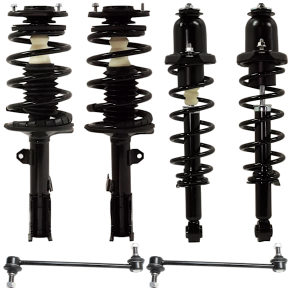 6-Piece Kit Fully Loaded Struts with Sway Bar Links