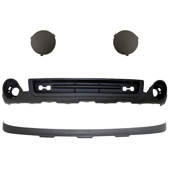 4-Piece Kit Valance, Textured Includes (2) Fog Light Cover and (2) Valance