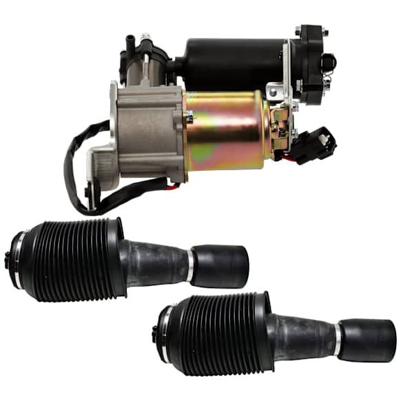 2003-2009 Toyota 4Runner - 3-Piece Kit, Air Suspension Compressor, includes (2) Air Spring and (1) Air Suspension Compressor