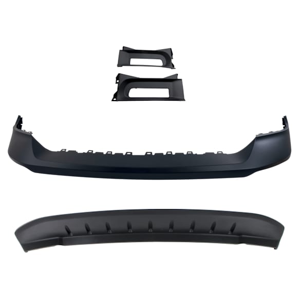 3-Piece Kit Front, Upper Primed Bumper Cover, Includes (1) Bumper Cover, (1) Valance and (1) Bumper Trim