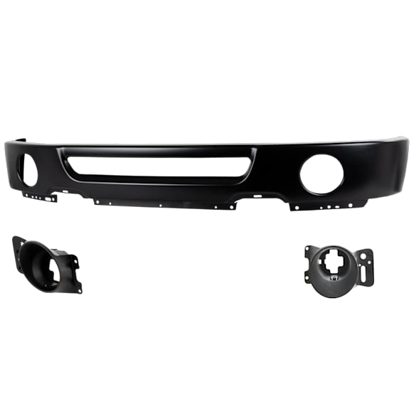 2007 Lincoln Mark LT - 3-Piece Kit, Bumper, Paint to Match, Includes (1) Bumper and (2) Fog Light Bracket