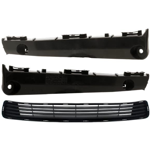 3-Piece Kit Bumper Grille, Textured Black, Includes (1) Bumper Grille and (2) Bumper Retainer