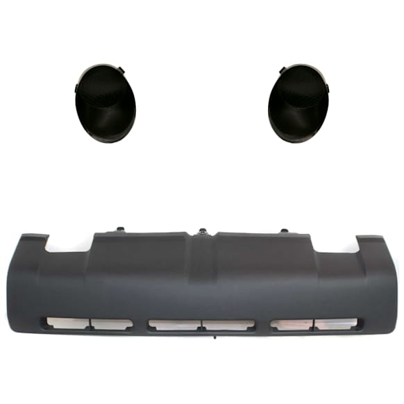 3-Piece Kit Valance, Textured Includes (2) Fog Light Cover and (1) Valance