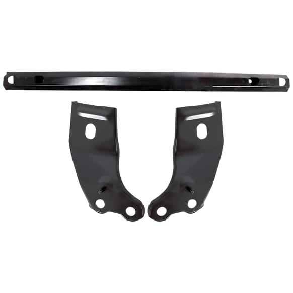 3-Piece Kit Front Bumper Reinforcement, Steel, Includes (2) Bumper Bracket and (1) Bumper Reinforcement