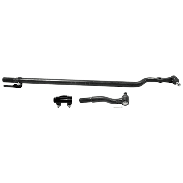 3-Piece Kit Front, Driver and Passenger Side, Outer Tie Rod End, 4WD Includes (1) Tie Rod Adjusting Sleeve and (2) Tie Rod End