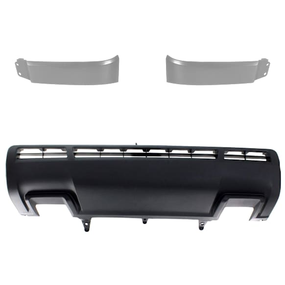 3-Piece Kit Valance, Valance Panel, Textured Includes (2) Headlight Filler and (1) Valance