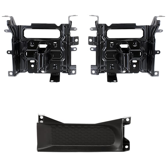2-Piece Kit Bumper Bracket, Includes (1) Bumper Bracket and (1) Bumper Trim