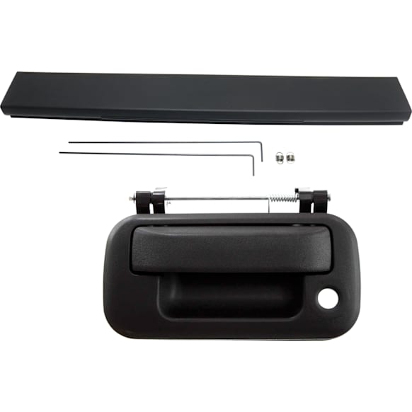 2-Piece Kit Tailgate Molding, Includes (1) Tailgate Handle and (1) Tailgate Molding