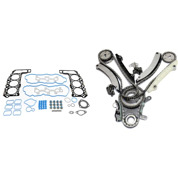 2-Piece Kit Timing Chain Kit, 3.7L, 6Cyl Includes (1) Cylinder Head Gasket and (1) Timing Chain Kit