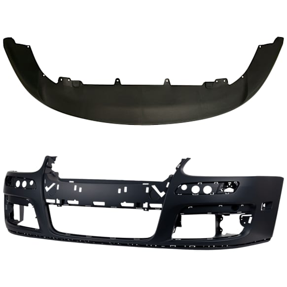 2-Piece Kit Primed Bumper Cover, Includes (1) Bumper Cover and (1) Valance