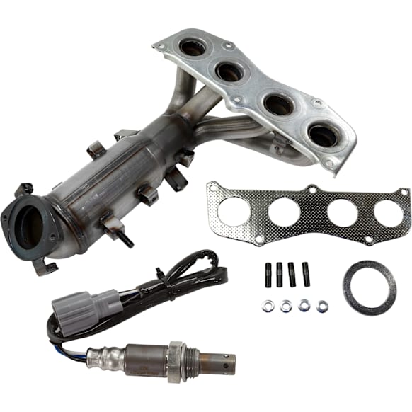 2-Piece Kit Catalytic Converter, Federal EPA Standard, 46-State Legal (Cannot ship to CA, CO, NY or ME), includes (1) Catalytic Converter and (1) Oxygen Sensor