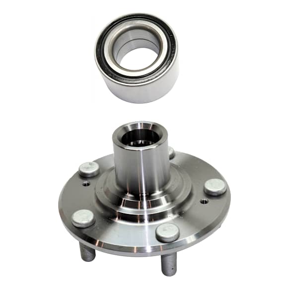 2-Piece Kit Wheel Hub, 5 Lugs, Without Bearing, FWD Includes (1) Wheel Bearing and (1) Wheel Hub