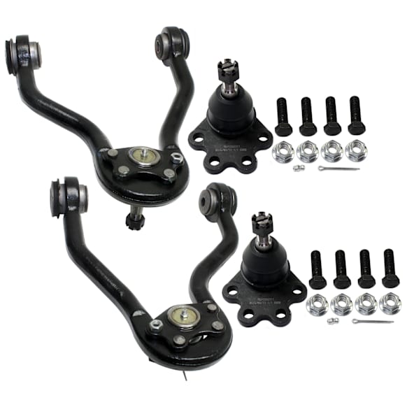 4-Piece Kit Control Arm Includes (2) Ball Joint and (2) Control Arm