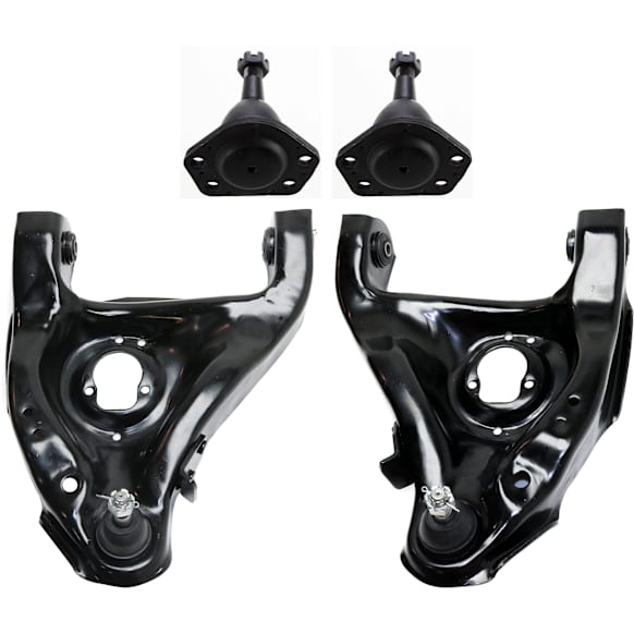 1987 Chevrolet LLV Base - 4-Piece Kit Front, Driver and Passenger Side, Lower Control Arm, Rear Wheel Drive, RWD, Includes (2) Ball Joint and (2) Control Arm