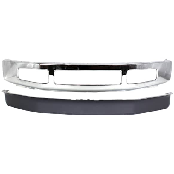 2-Piece Kit, Front Bumper, Chrome, Includes (1) Bumper and (1) Valance