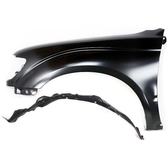 2-Piece Kit, Front, Driver Side Fender, 4WD, Includes (1) Fender and (1) Fender Liner