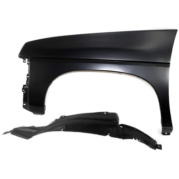 1993 Nissan D21 - 2-Piece Kit Front, Driver Side Fender, Includes (1) Fender and (1) Fender Liner