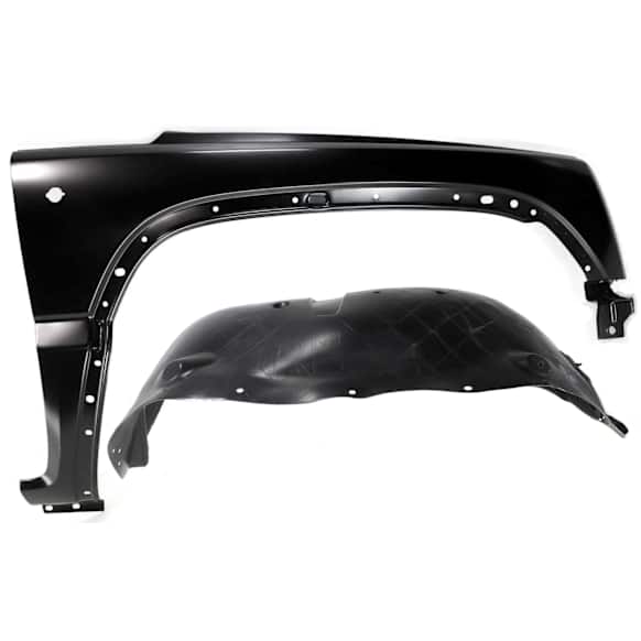 2002 Jeep Liberty - 2-Piece Kit Front, Passenger Side Fender, Includes (1) Fender and (1) Fender Liner
