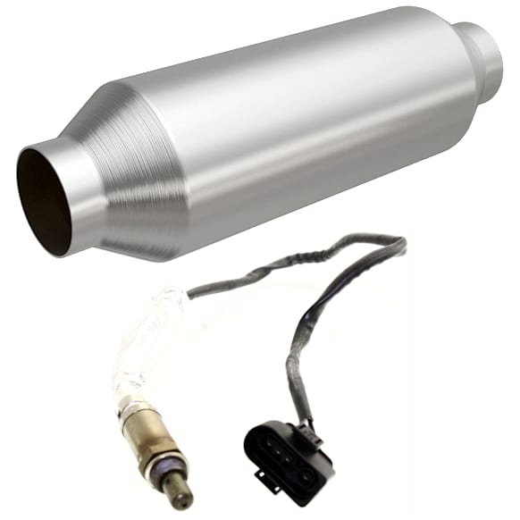 KIT-081223-216 2-Piece Kit Catalytic Converter, 2.8L, 6Cyl, CARB and Federal EPA Standards, 50-state Legal, Includes (1) Catalytic Converter and (1) Oxygen Sensor