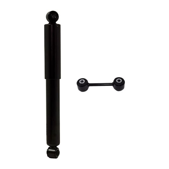 4-Piece Kit Shock Absorber and Strut Assembly, Includes (2) Shock Absorber and Strut Assembly and (2) Sway Bar Link