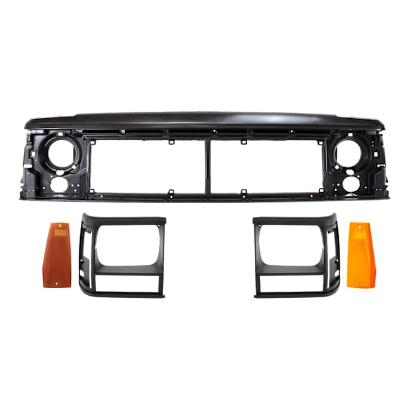 5-Piece Kit Header Panel, Includes (1) Header Panel, (2) Headlight Door and (2) Side Marker
