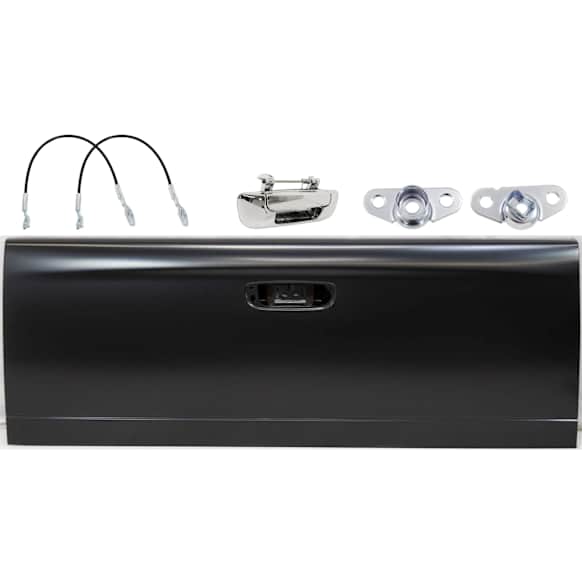 6-Piece Kit Tailgate, Primed, Includes (1) Tailgate, (2) Tailgate Cable, (1) Tailgate Handle, and (2) Tailgate Hinge