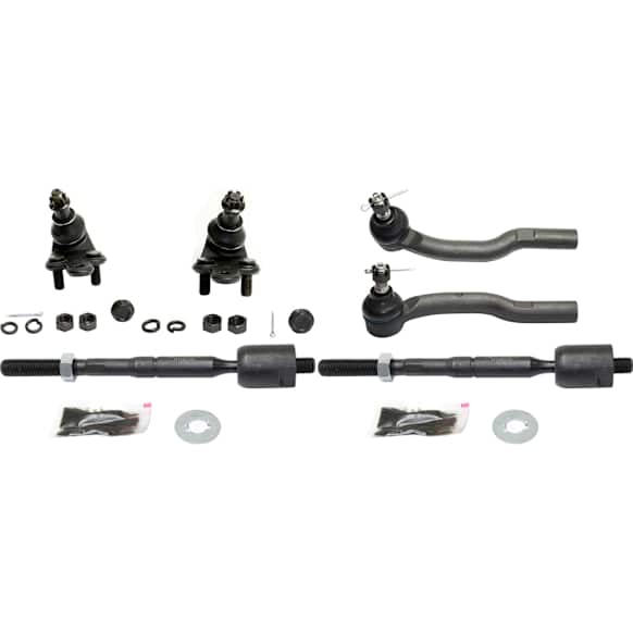 2006 Toyota Avalon - 6-Piece Kit Front, Driver and Passenger Side Suspension Kit, Includes (2) Ball Joint and (4) Tie Rod End