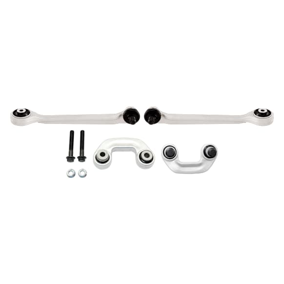4-Piece Kit Control Arm Includes (2) Control Arm and (2) Sway Bar Link