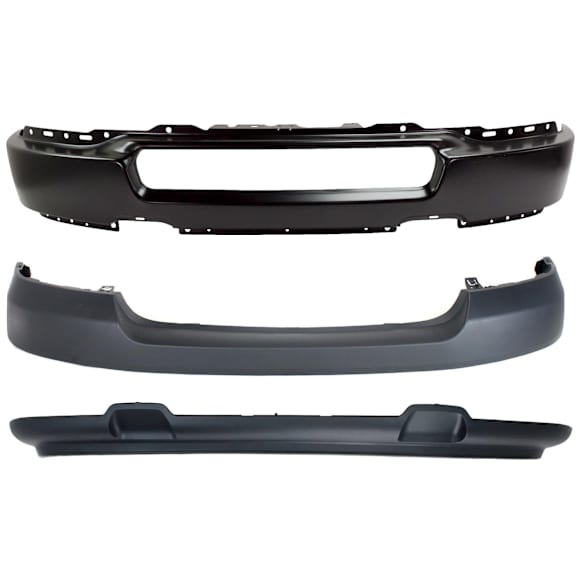 3-Piece Kit, Front Bumper, Paint to Match, Includes (1) Bumper, (1) Bumper Cover, and (1) Valance