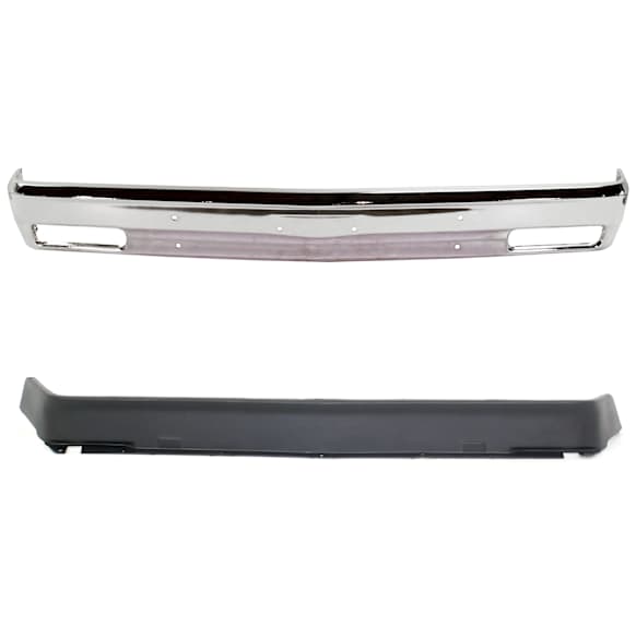 2-Piece Kit, Bumper, Chrome, Includes (1) Bumper and (1) Valance