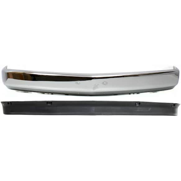 2-Piece Kit, Front Bumper, Chrome, Includes (1) Bumper and (1) Valance