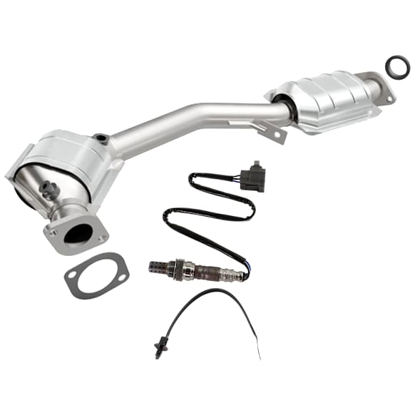 KIT-083023-51 2-Piece Kit Catalytic Converter, 2.2L, 4Cyl, CARB and Federal EPA Standards, 50-state Legal, Includes (1) Catalytic Converter and (1) Oxygen Sensor