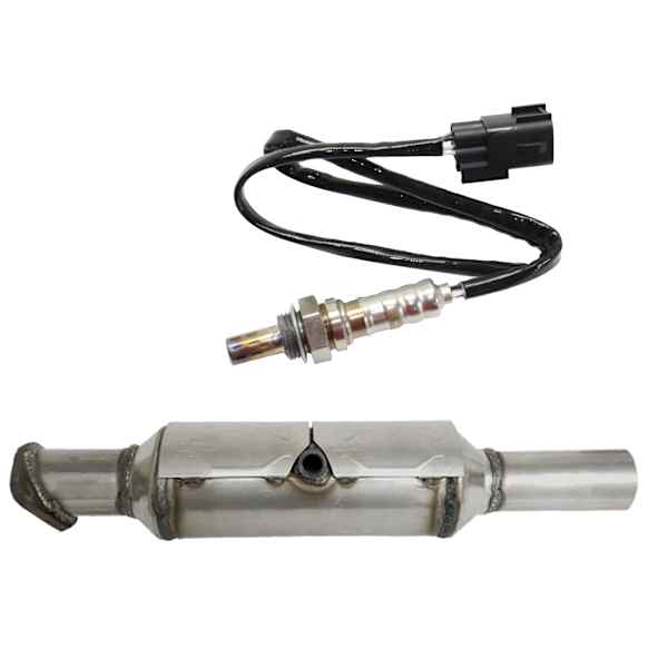 KIT-090523-76 2-Piece Kit Catalytic Converter, 2.0L, 4Cyl, Federal EPA Standard, 46-State Legal (Cannot ship to CA, CO, NY or ME), Includes (1) Catalytic Converter and (1) Oxygen Sensor