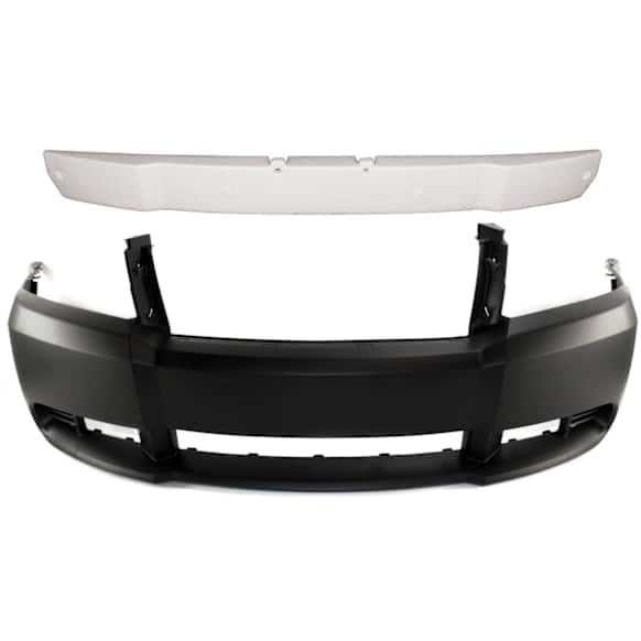 2008-2010 Dodge Avenger - 2-Piece Kit, Front Primed Bumper Cover, Includes (1) Bumper Absorber and (1) Bumper Cover