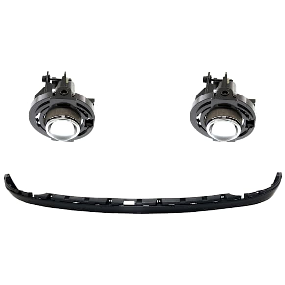 3-Piece Kit Front, Lower Valance, Cover Trim, Primed, Includes (2) Fog Light and (1) Valance