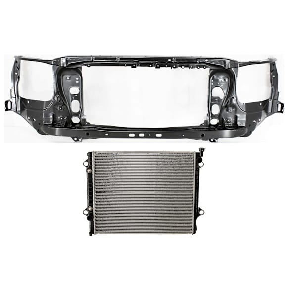 2013 Toyota Tacoma - 2-Piece Kit Radiator Support Assembly, 2.7L 4Cyl, Includes (1) Radiator and (1) Radiator Support Assembly