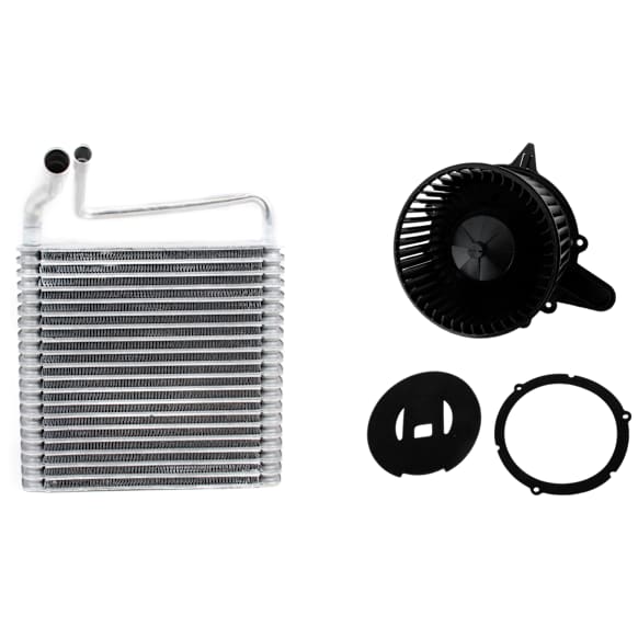 2-Piece Kit A/C Evaporator, Front, includes Blower Motor