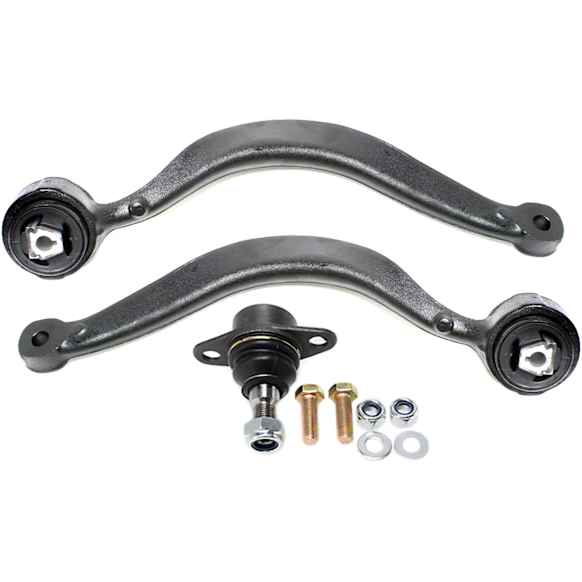 4-Piece Kit Front, Driver and Passenger Side, Lower, Frontward Control Arm Kit, Includes (2) Ball Joint and (2) Control Arm