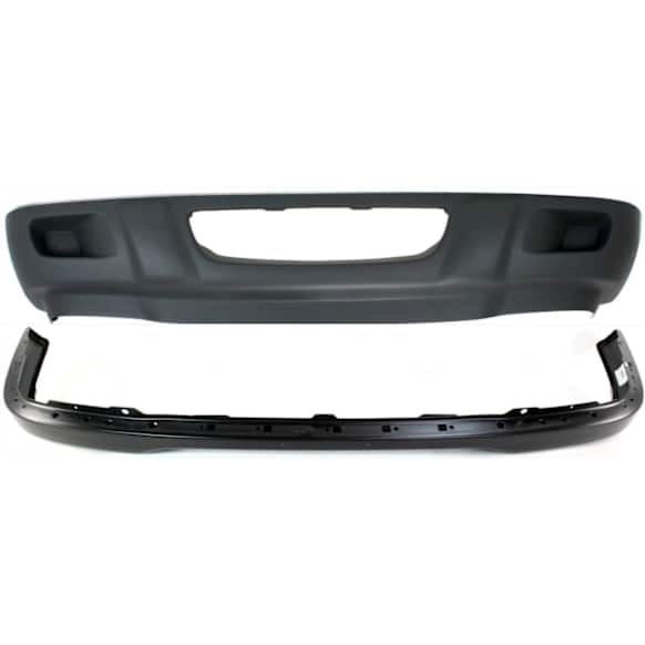 2001 Ford Ranger - 2-Piece Kit Front Bumper, 4WD, Painted Black, Includes (1) Bumper and (1) Valance