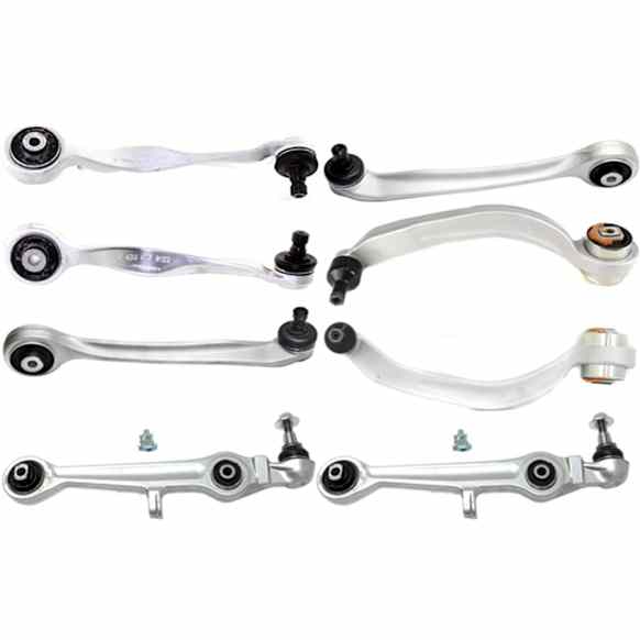 8-Piece Kit Control Arm, Includes (6) Control Arm and (2) Lateral Link
