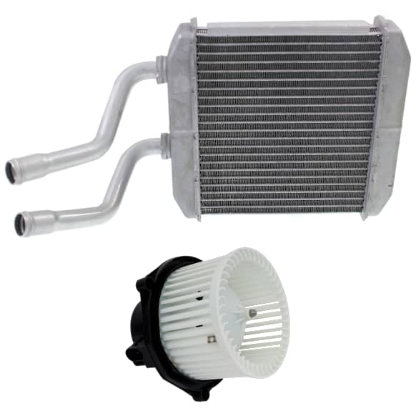 1996 Pontiac Sunfire GT - 2-Piece Kit Heater Core, 2.4L 4Cyl,  Includes (1) Blower Motor and (1) Heater Core