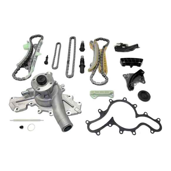 2-Piece Kit Timing Chain Kit, 4.0L, 6Cyl, Includes (1) Timing Chain Kit and (1) Water Pump