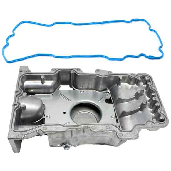 2-Piece Kit Oil Pan, 3L and 6 Cyl. Engine, Includes (1) Oil Pan and (1) Oil Pan Gasket