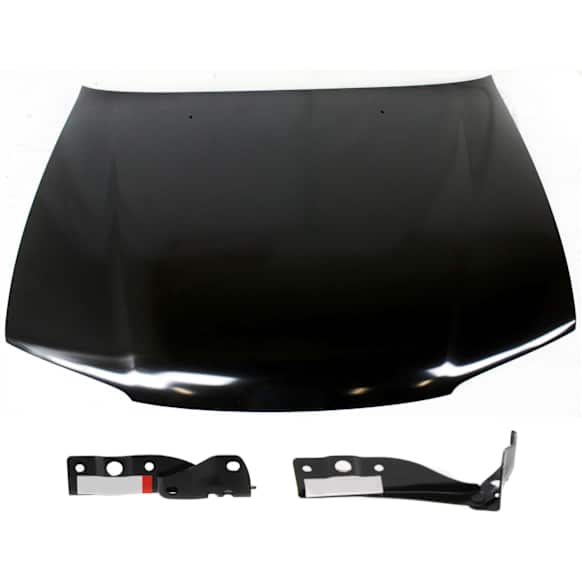 1996 Honda Accord - 3-Piece Kit Factory Style Steel Hood, Primed, Includes (1) Hood and (2) Hood Hinge