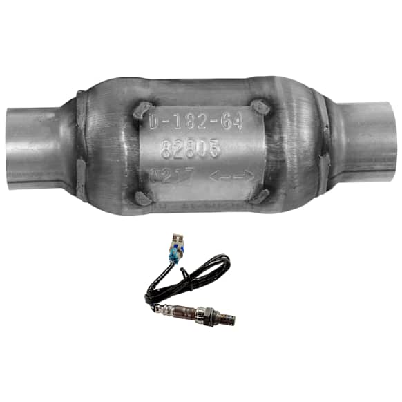 2008 Chevrolet Malibu - 2-Piece Kit Catalytic Converter, 3.6L 6Cyl, CARB and Federal EPA Standards, 50-state Legal, EO# D-182-4, EFN # 8Gmxb0148,  Includes (1) Catalytic Converter and (1) Oxygen Sensor