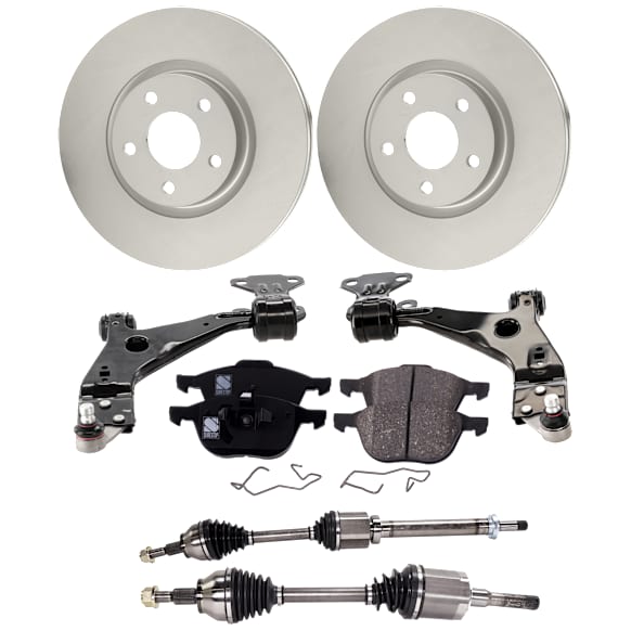Front, Driver and Passenger Side Axle Assembly - 7-Piece Kit FWD, 1.5L, 4Cyl